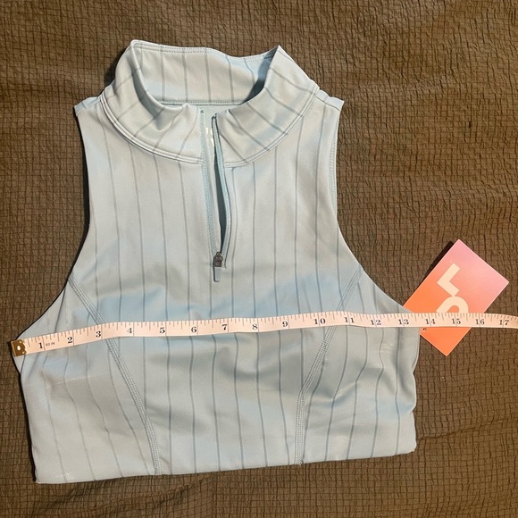 Joylab blue longline zip up bra - Picture 4 of 6
